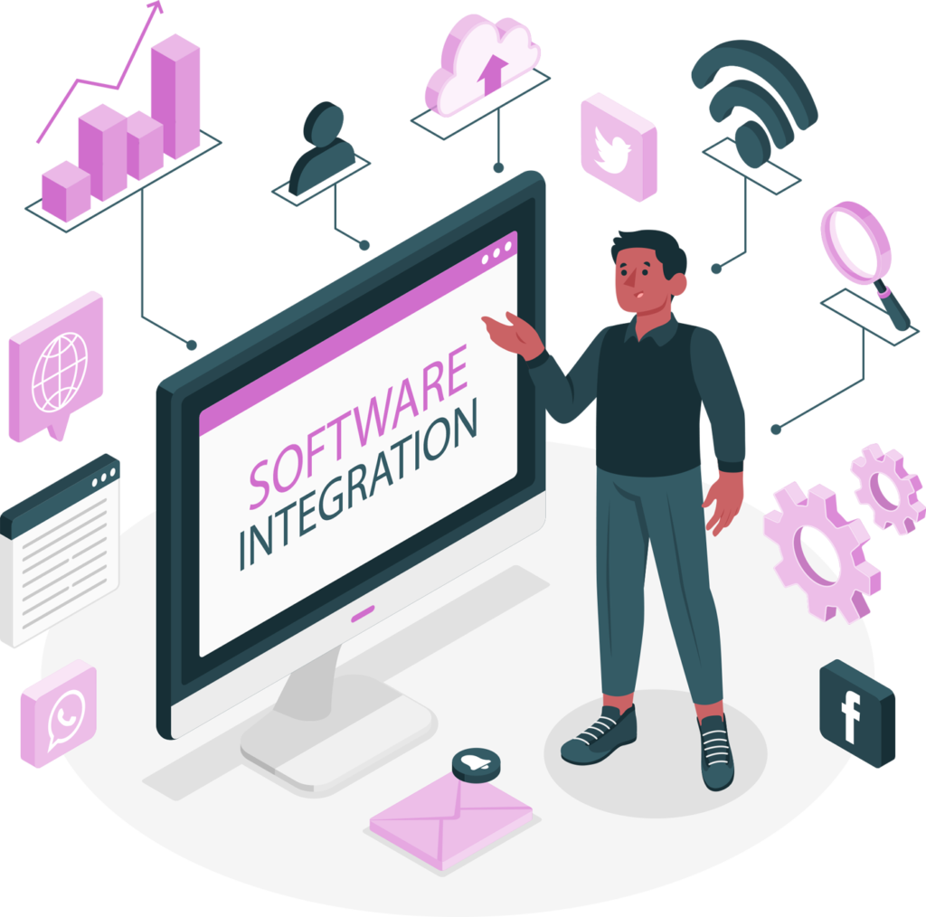 Abbiamo la capacità di far interagire diversi strumenti e sistemi operativi implementandoli con crm e gestionali di facile utilizzo.